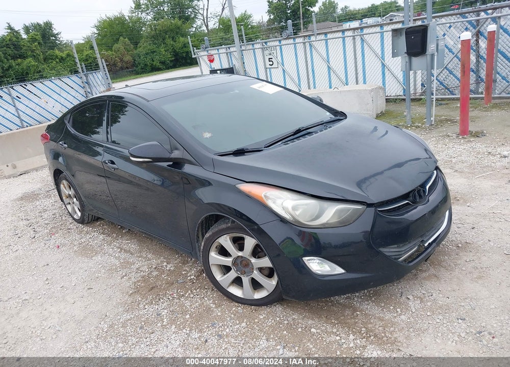 2013 HYUNDAI ELANTRA LIMITED VIN: 5NPDH4AE0DH278210