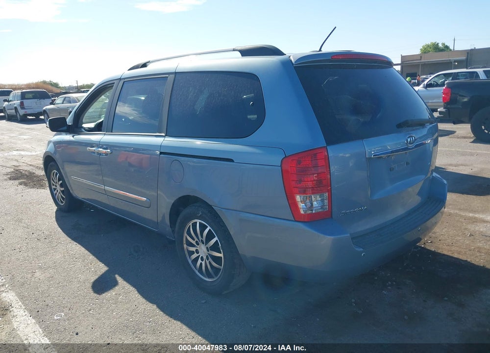 2012 KIA SEDONA EX VIN: KNDMH4C70C6422622