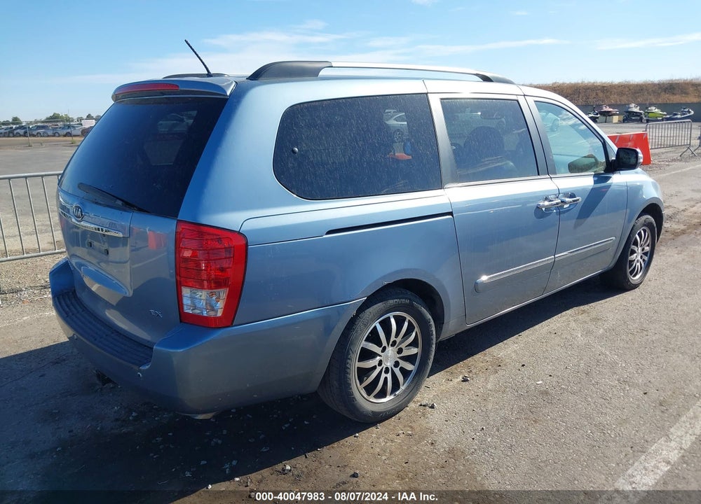 2012 KIA SEDONA EX VIN: KNDMH4C70C6422622