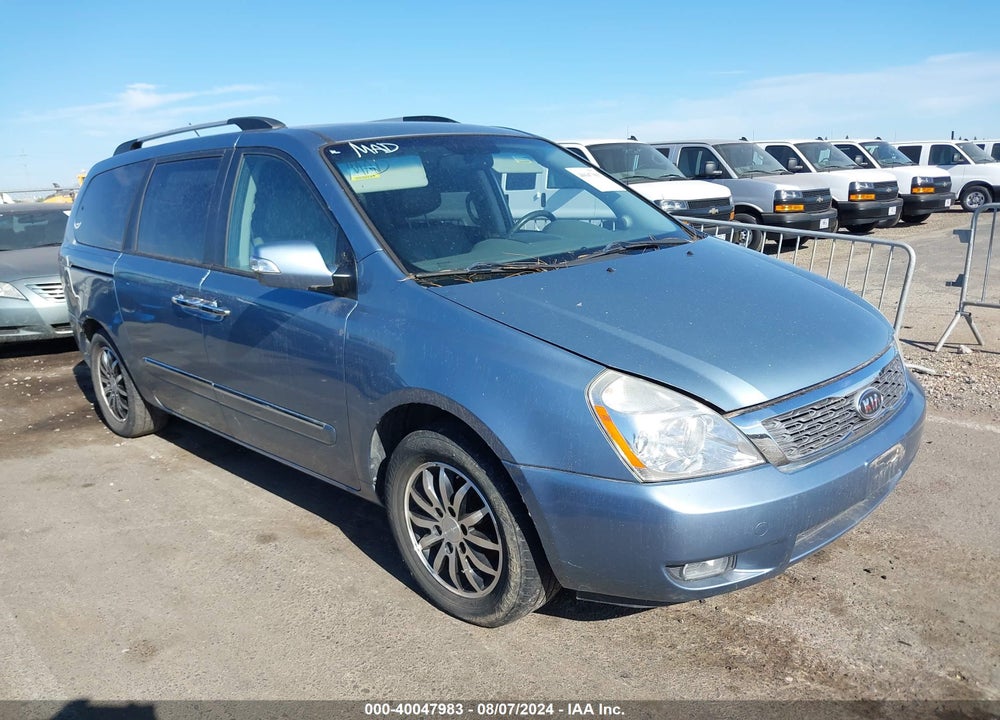 2012 KIA SEDONA EX VIN: KNDMH4C70C6422622