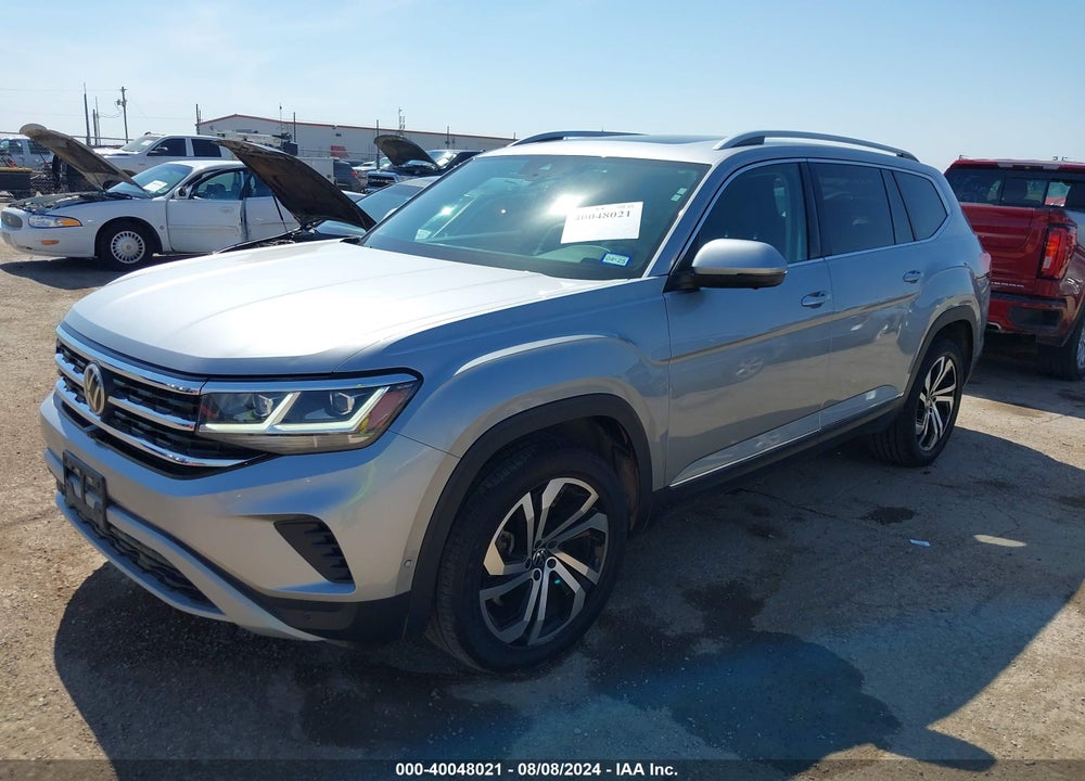 2021 VOLKSWAGEN ATLAS 3.6L V6 SEL PREMIUM VIN: 1V2TR2CA3MC576980
