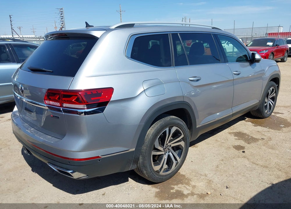 2021 VOLKSWAGEN ATLAS 3.6L V6 SEL PREMIUM VIN: 1V2TR2CA3MC576980