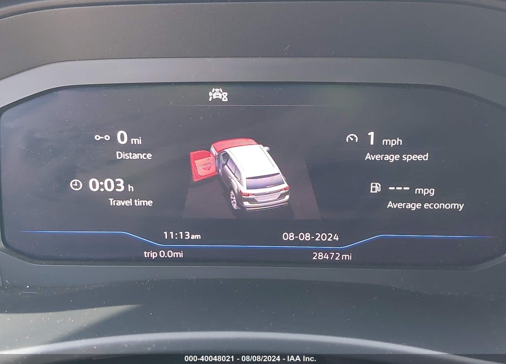 2021 VOLKSWAGEN ATLAS 3.6L V6 SEL PREMIUM VIN: 1V2TR2CA3MC576980