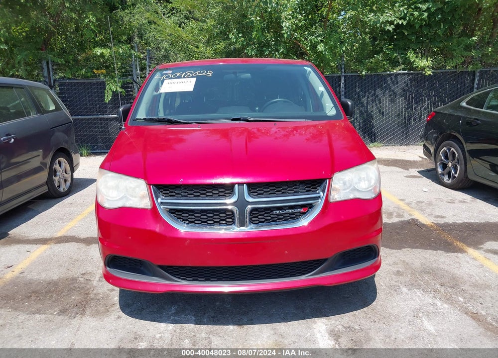 2013 DODGE GRAND CARAVAN VIN: 2C4RDGBG3DR643985