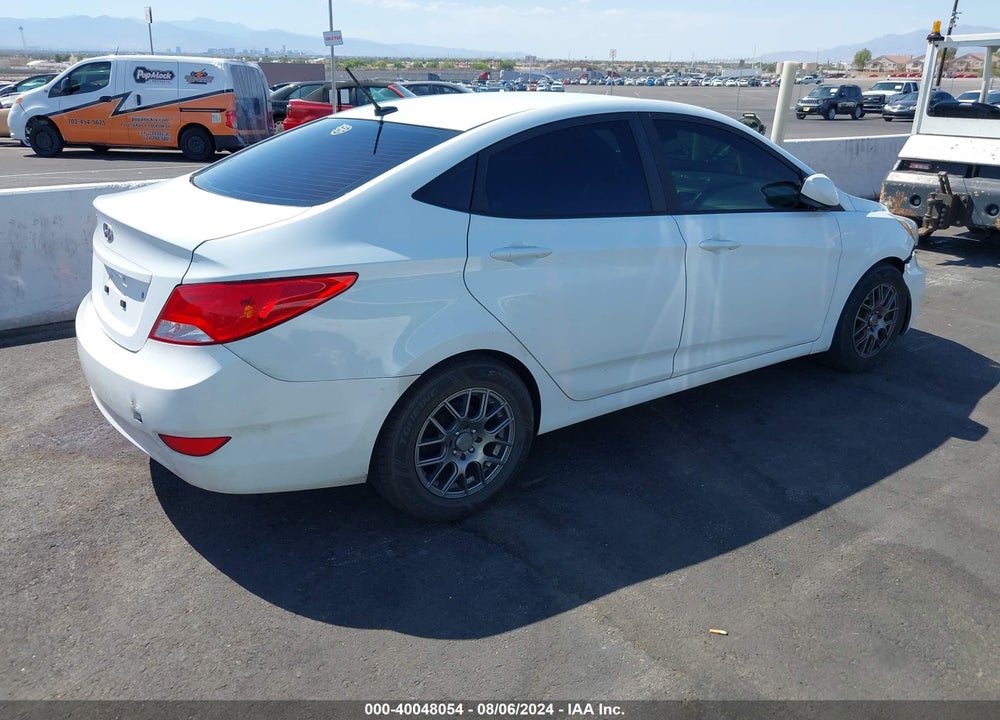 2016 HYUNDAI ACCENT SE VIN: KMHCT4AE4GU111655