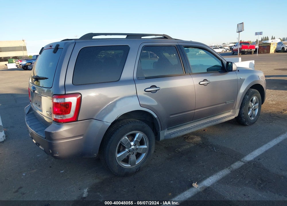 2008 FORD ESCAPE LIMITED VIN: 1FMCU94168KB91959