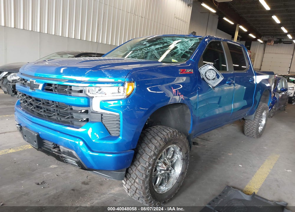 2024 CHEVROLET SILVERADO 1500 4WD SHORT BED RST VIN: 1GCUDEED6RZ108470