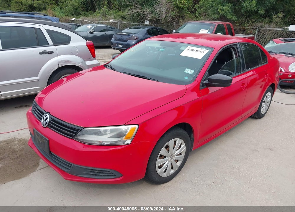 2014 VOLKSWAGEN JETTA 2.0L S VIN: 3VW1K7AJ0EM208556