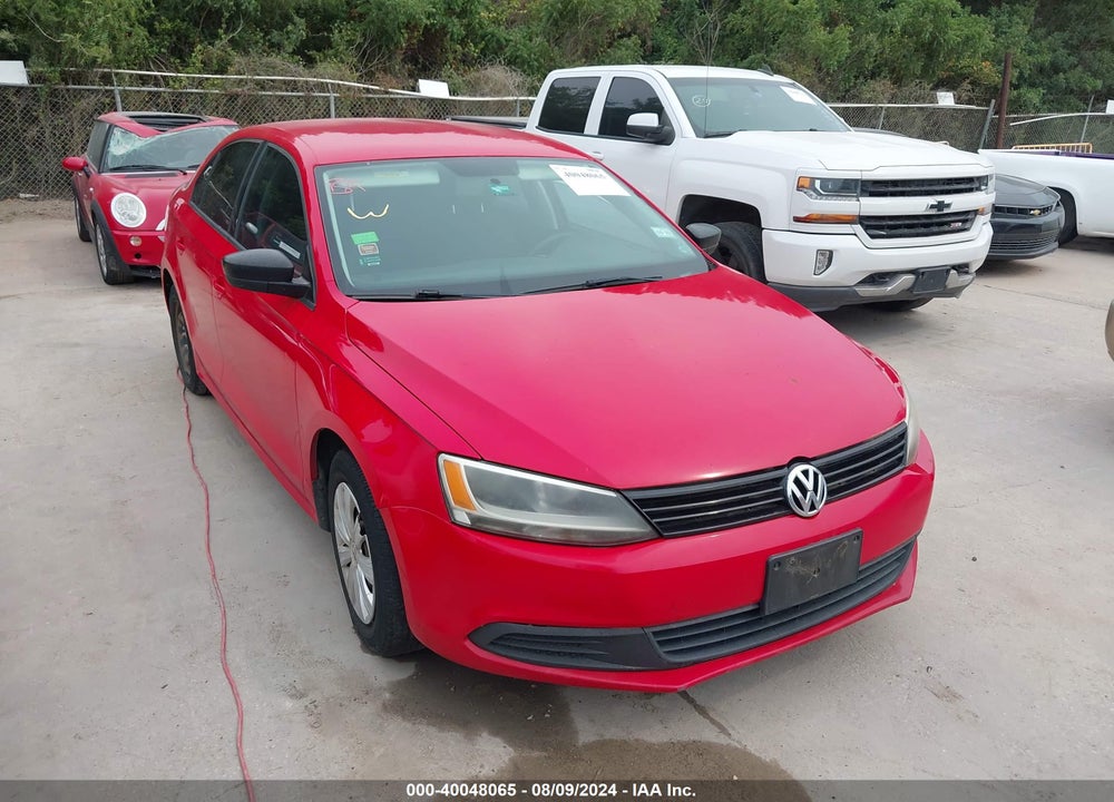 2014 VOLKSWAGEN JETTA 2.0L S VIN: 3VW1K7AJ0EM208556