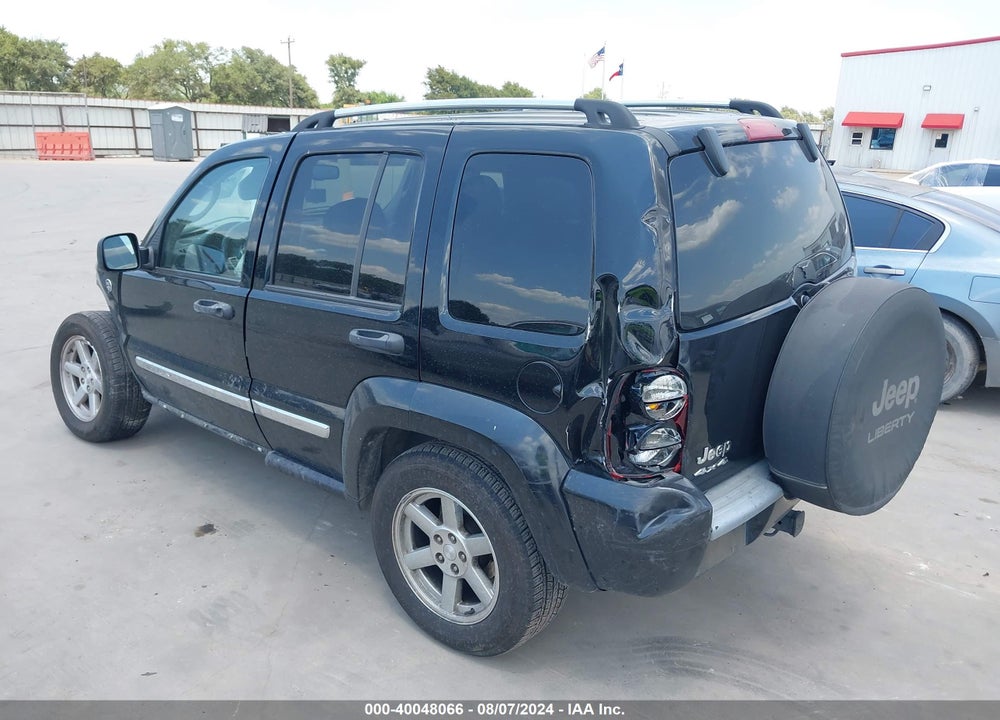 2006 JEEP LIBERTY LIMITED EDITION VIN: 1J4GL58K86W180546