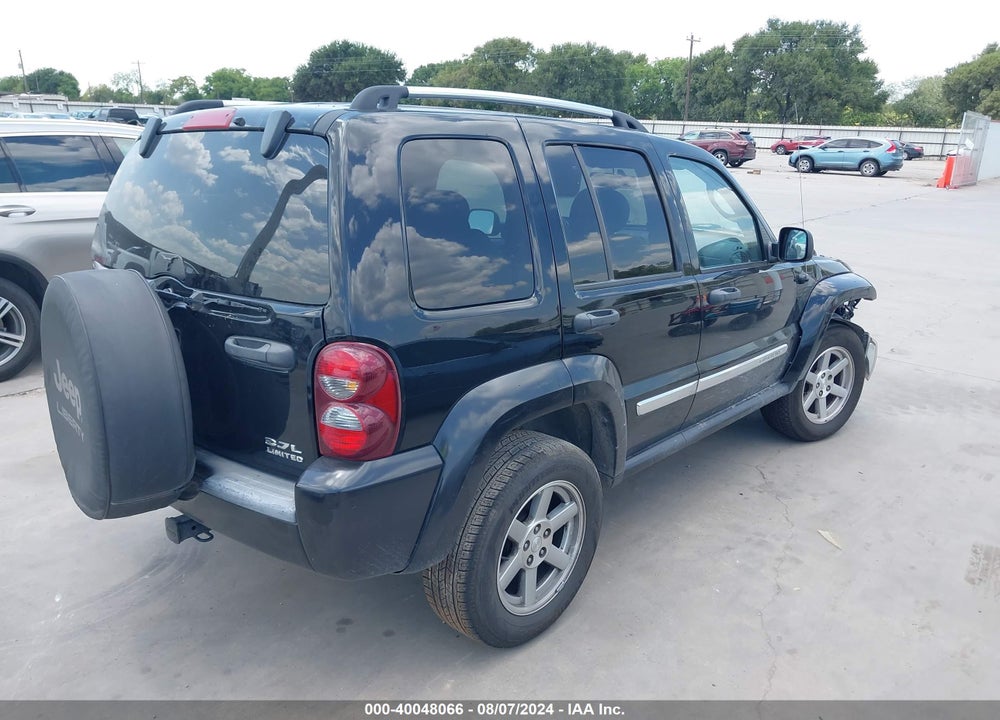 2006 JEEP LIBERTY LIMITED EDITION VIN: 1J4GL58K86W180546