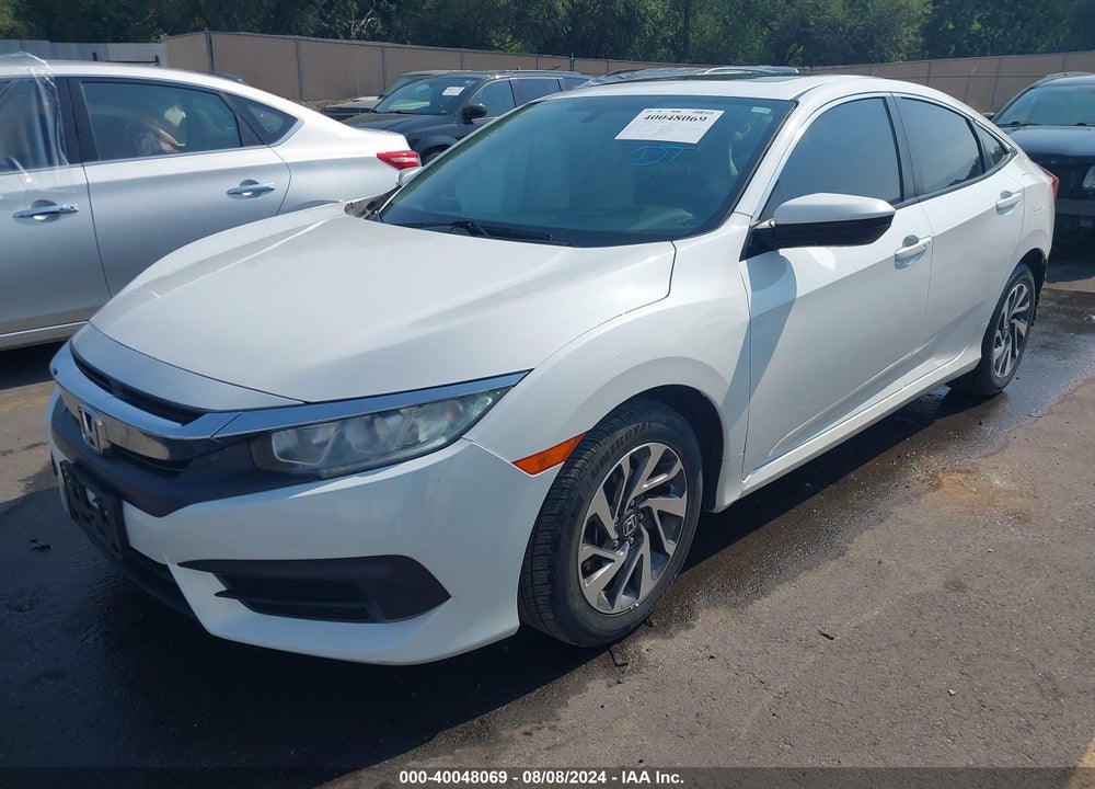 2018 HONDA CIVIC EX VIN: 2HGFC2F73JH531631