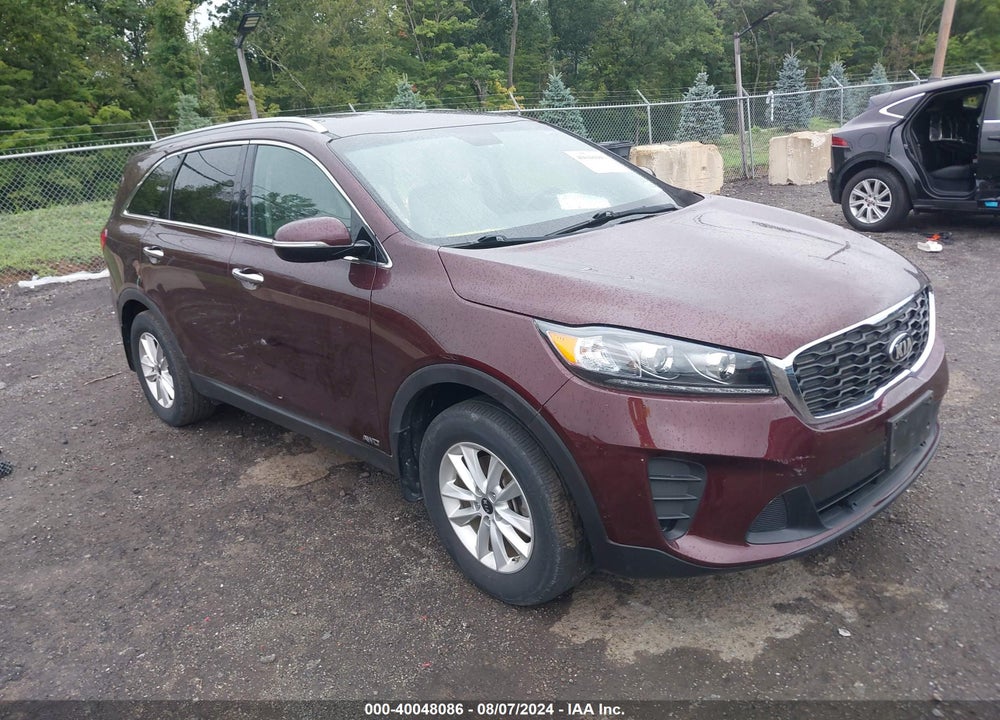 2019 KIA SORENTO 2.4L LX VIN: 5XYPGDA36KG525670