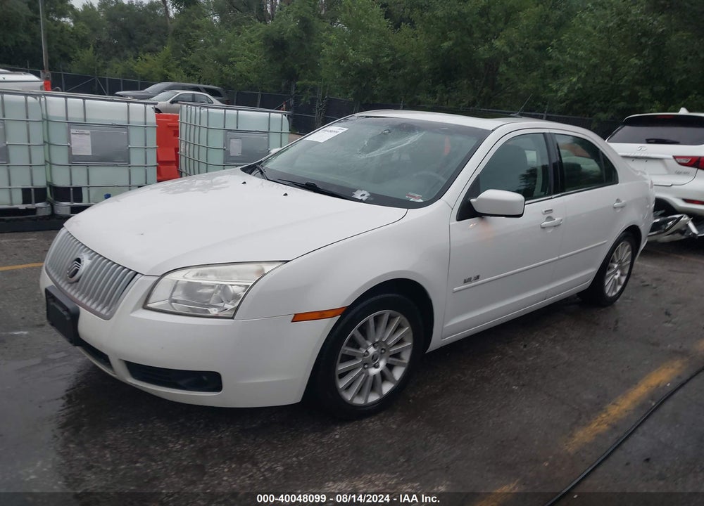 2008 MERCURY MILAN V6 PREMIER VIN: 3MEHM08168R623833
