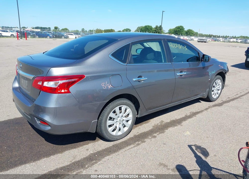 2017 NISSAN SENTRA S VIN: 3N1AB7AP2HY219369