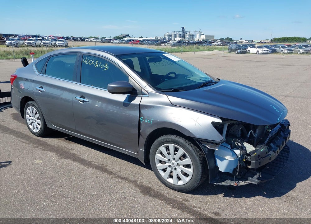 2017 NISSAN SENTRA S VIN: 3N1AB7AP2HY219369