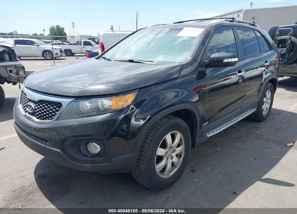 2012 KIA SORENTO LX VIN: 5XYKTDA6XCG273326