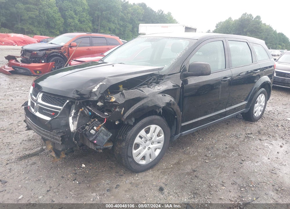 2014 DODGE JOURNEY AMERICAN VALUE PKG VIN: 3C4PDCAB1ET213859