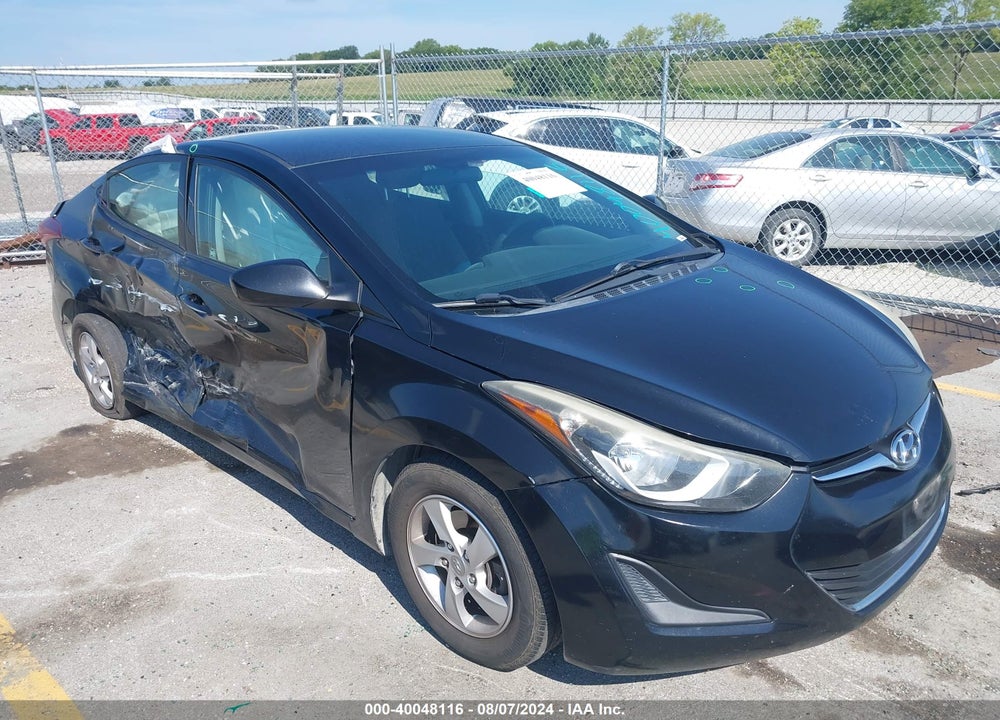 2014 HYUNDAI ELANTRA SE VIN: 5NPDH4AE5EH536545