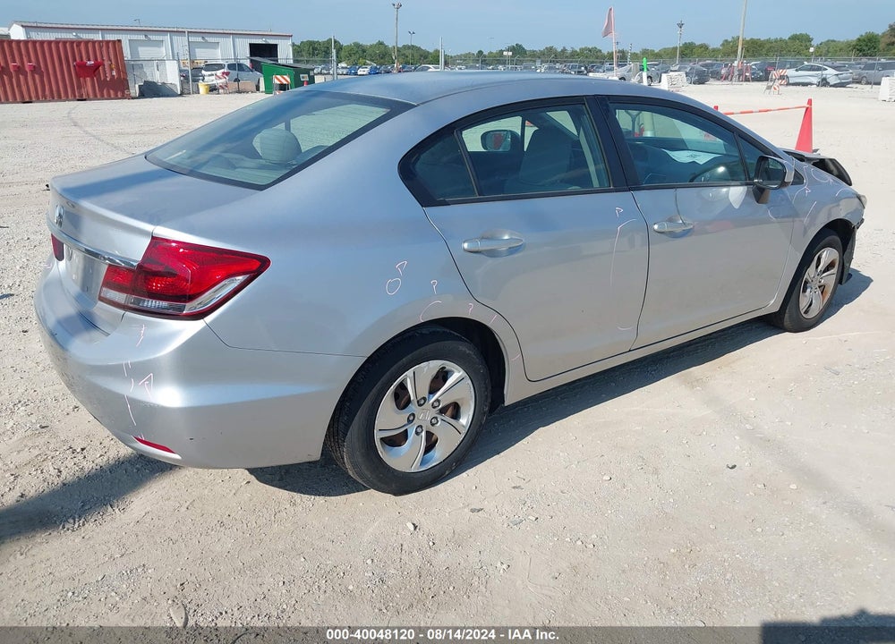 2014 HONDA CIVIC LX VIN: 19XFB2F50EE029273