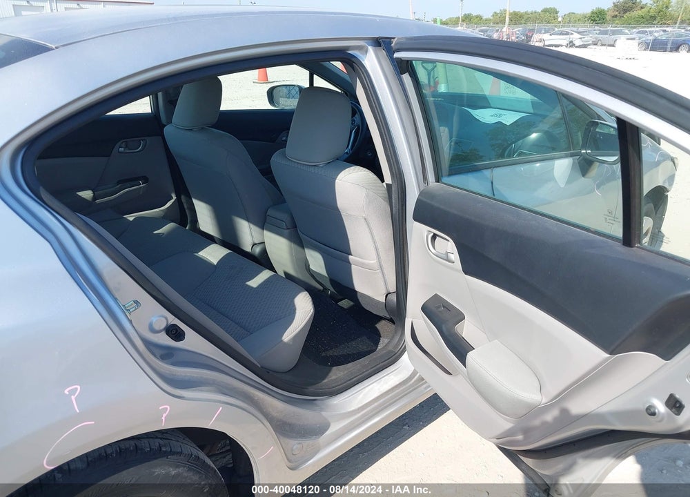 2014 HONDA CIVIC LX VIN: 19XFB2F50EE029273
