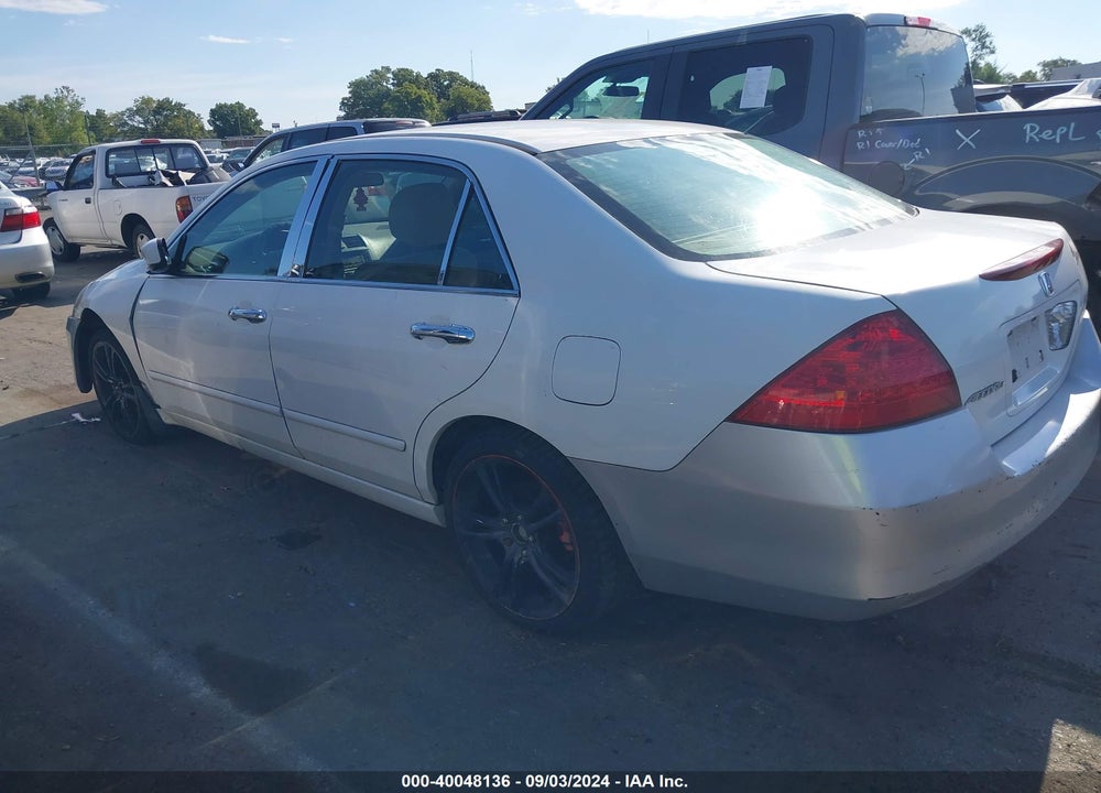 2006 HONDA ACCORD 2.4 SE VIN: 1HGCM56326A072175