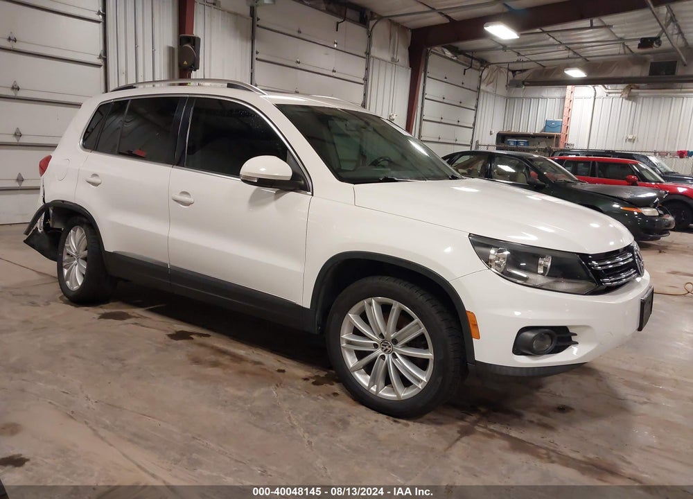 2012 VOLKSWAGEN TIGUAN SE VIN: WVGAV7AX5CW532786