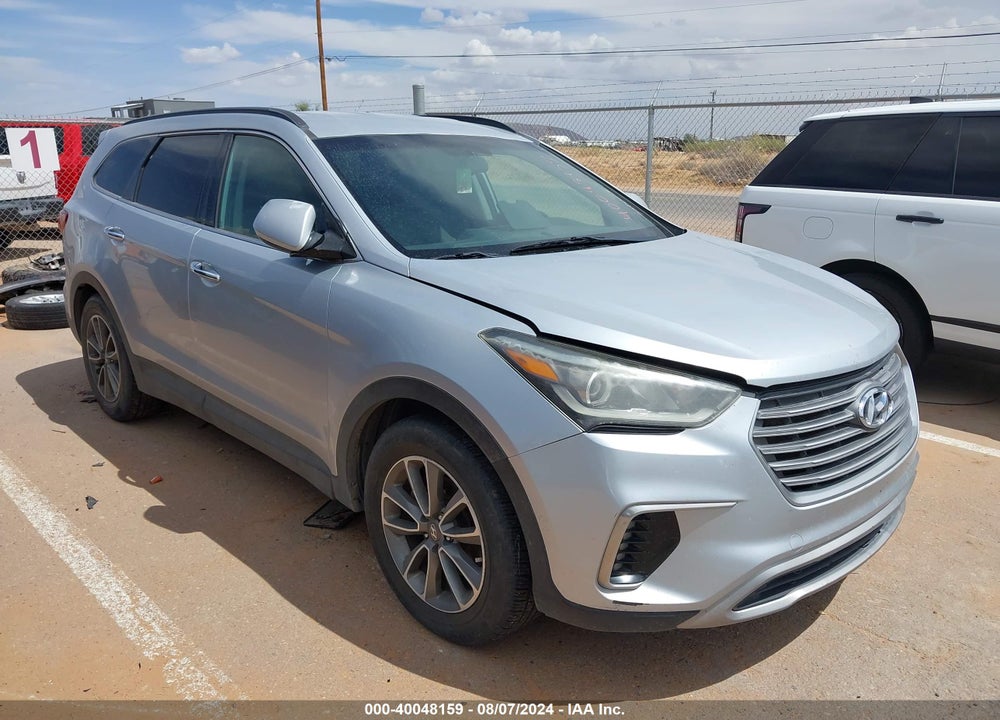 2017 HYUNDAI SANTA FE SE VIN: KM8SM4HFXHU169701