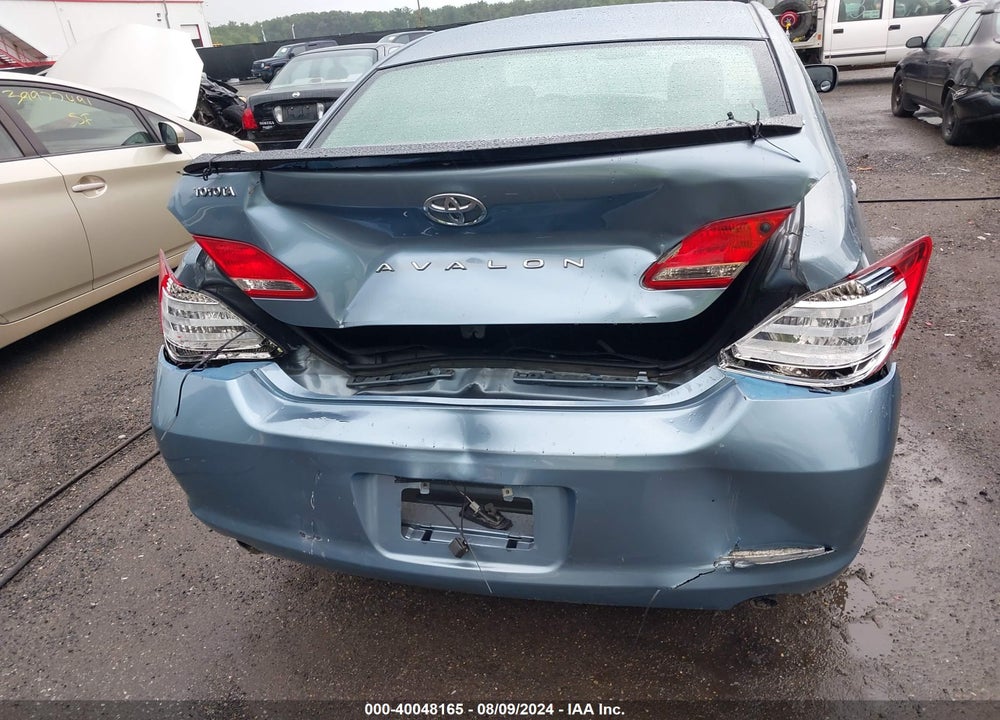 2006 TOYOTA AVALON LIMITED VIN: 4T1BK36B86U155681