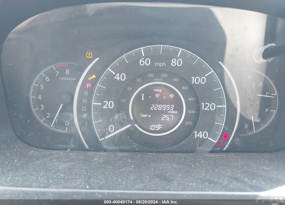 2013 HONDA CR-V EX VIN: 5J6RM3H5XDL021904