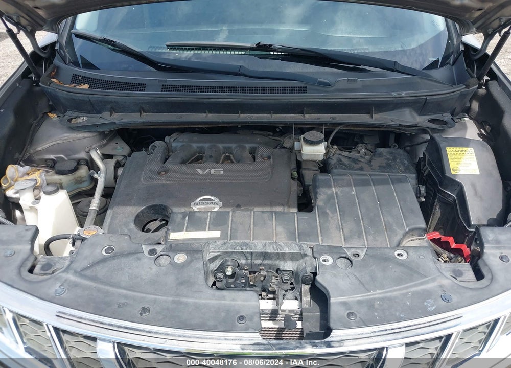 2012 NISSAN MURANO SL VIN: JN8AZ1MU5CW118791