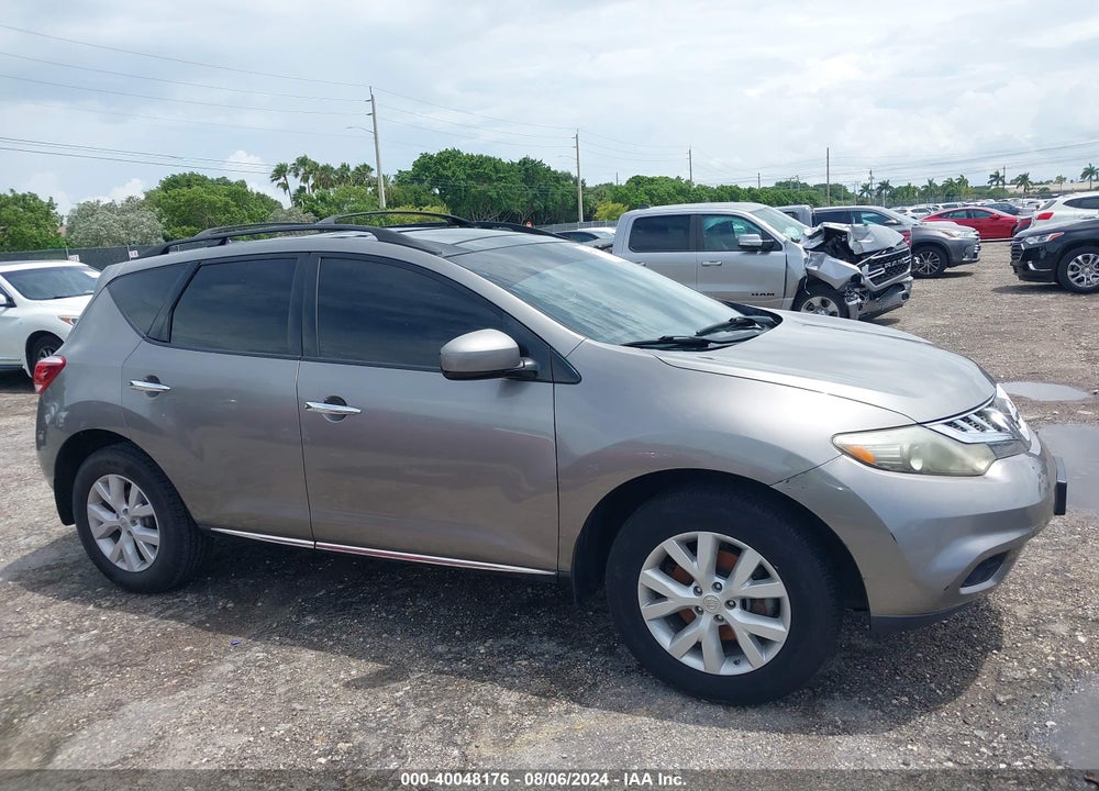 2012 NISSAN MURANO SL VIN: JN8AZ1MU5CW118791