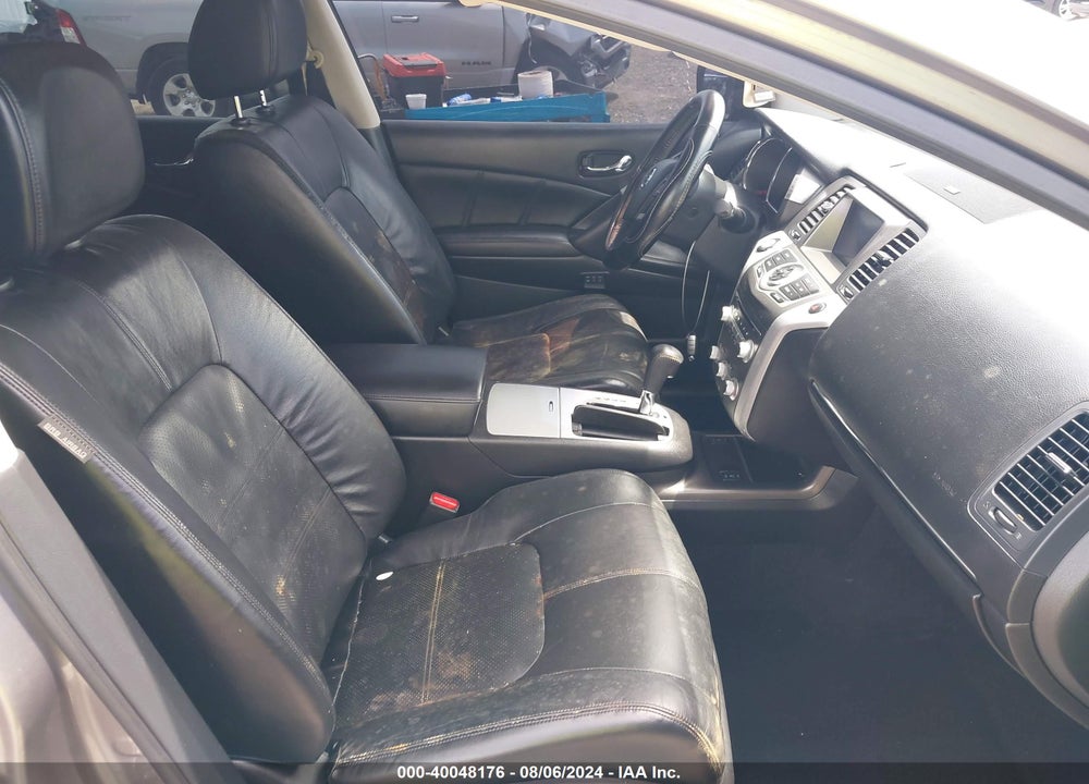 2012 NISSAN MURANO SL VIN: JN8AZ1MU5CW118791