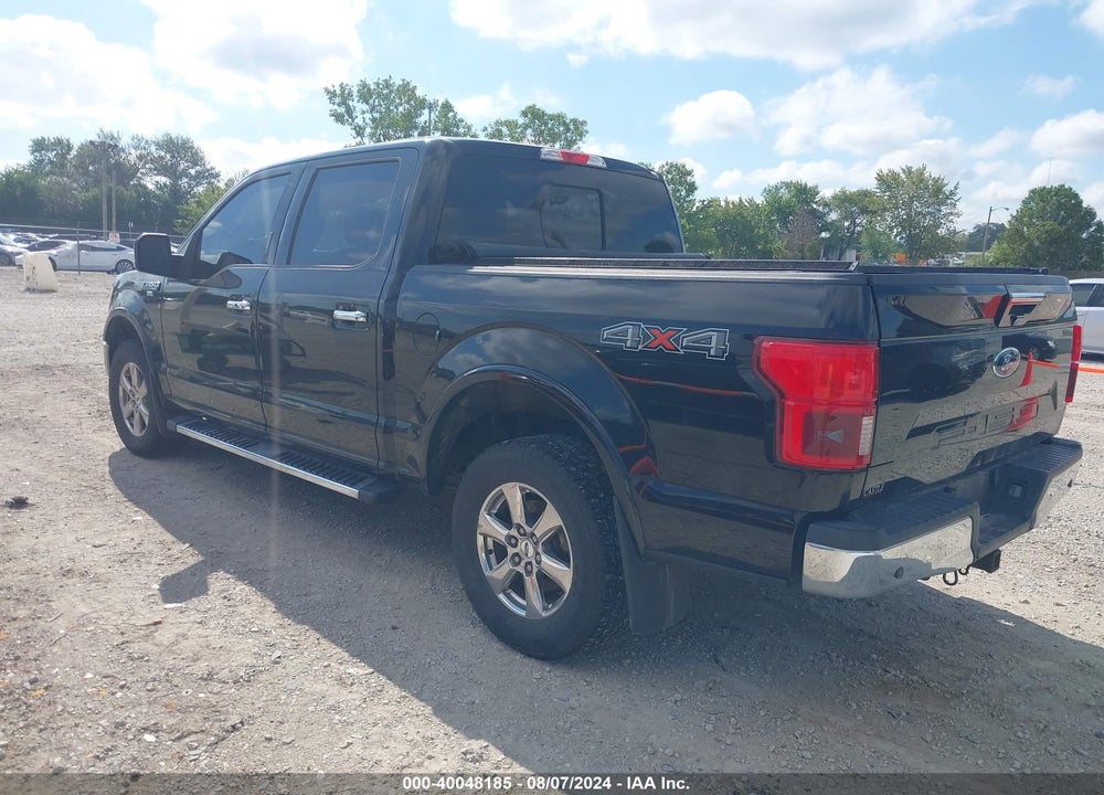 2018 FORD F-150 LARIAT VIN: 1FTEW1E54JFA39381
