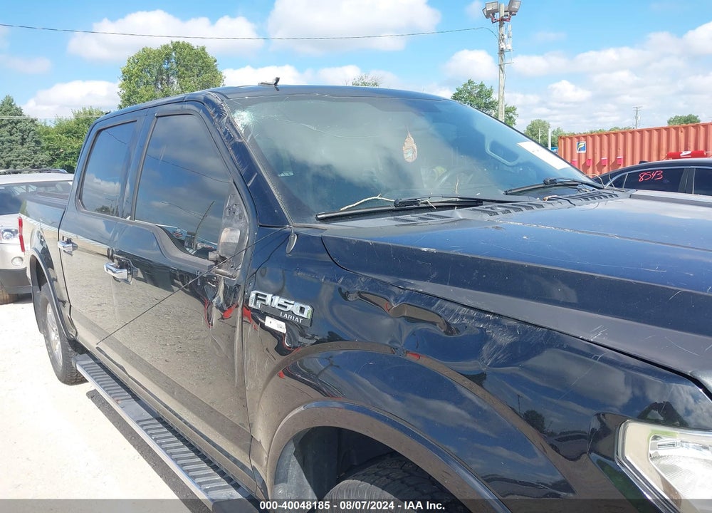 2018 FORD F-150 LARIAT VIN: 1FTEW1E54JFA39381