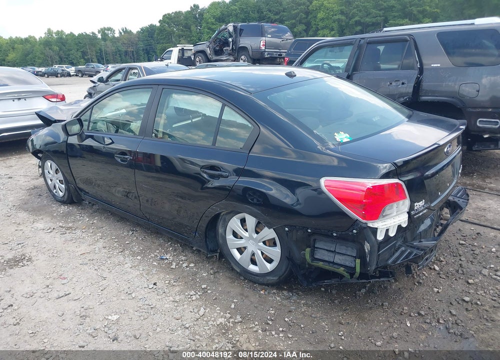2016 SUBARU IMPREZA VIN: JF1GJAA69GH003260