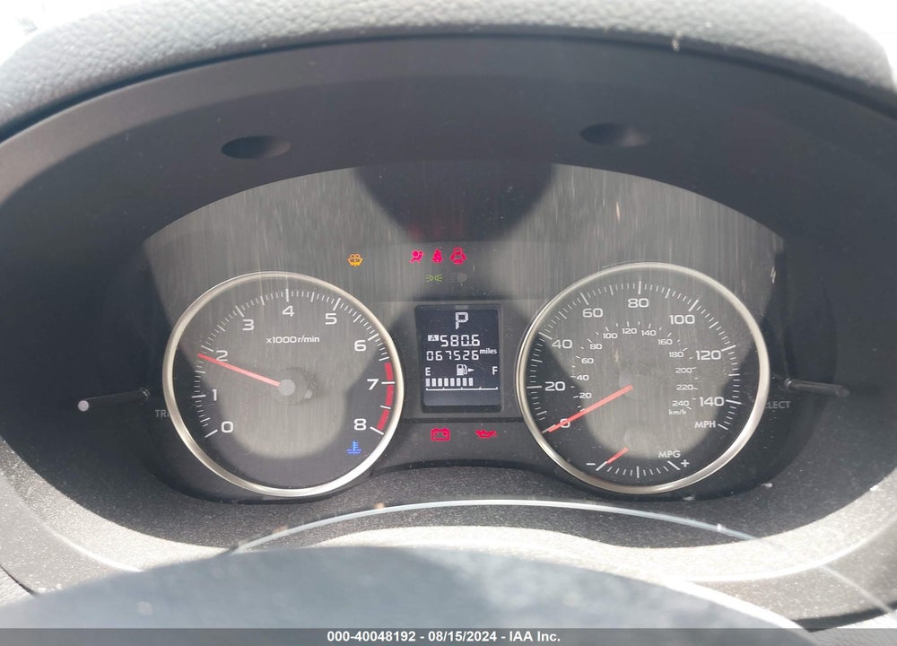 2016 SUBARU IMPREZA VIN: JF1GJAA69GH003260
