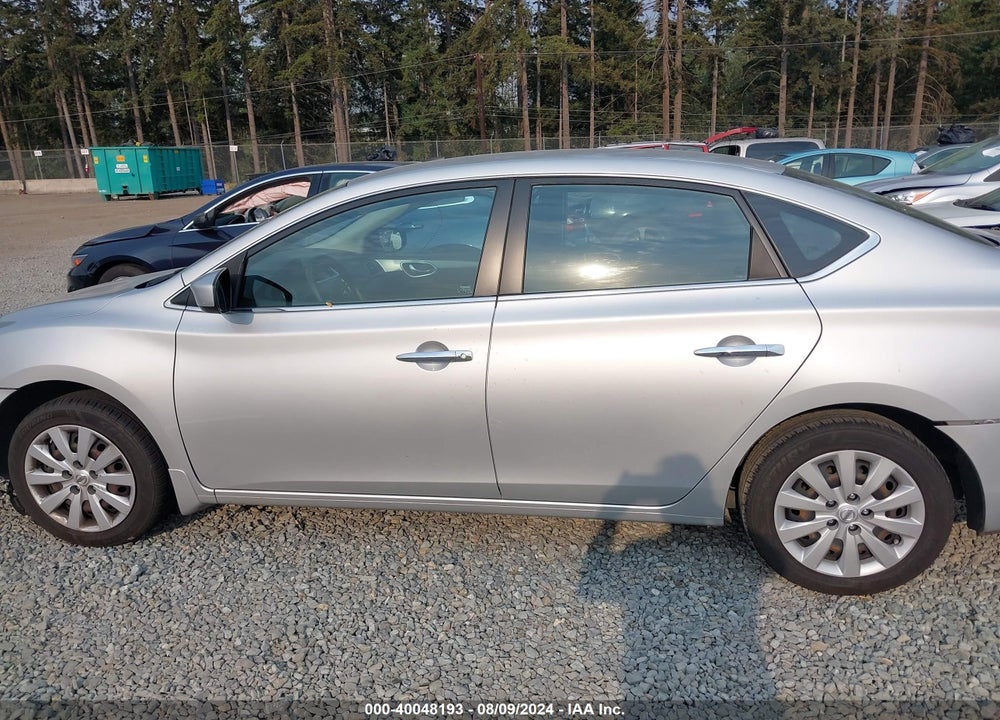 2014 NISSAN SENTRA SV VIN: 3N1AB7AP7EY312738