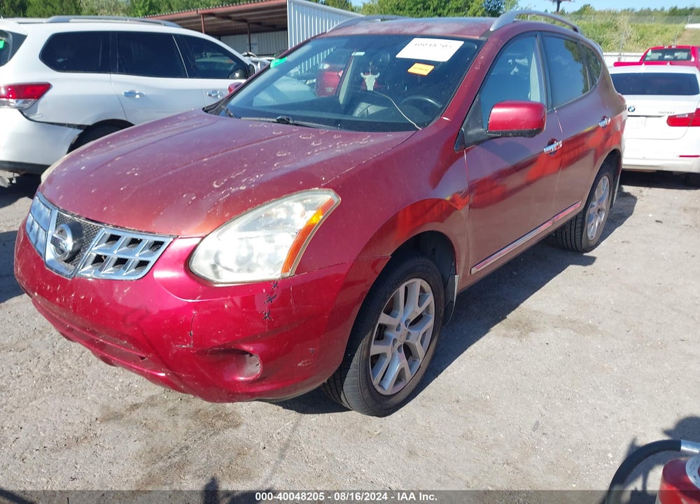 2012 NISSAN ROGUE SV W/SL PKG VIN: JN8AS5MV8CW392524
