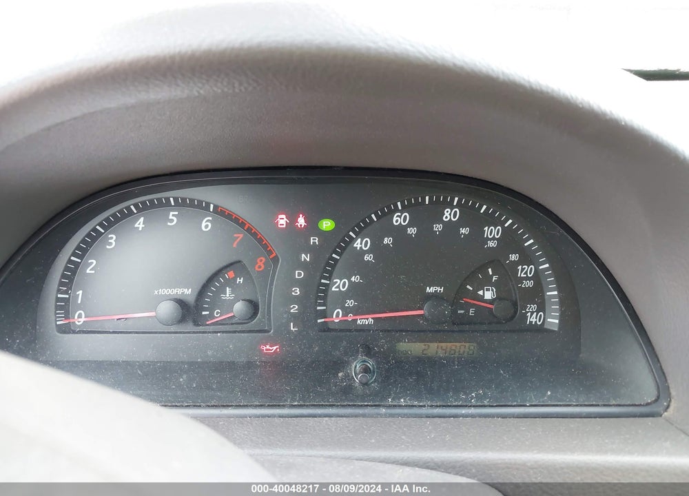 2003 TOYOTA CAMRY XLE V6 VIN: JTDBF30K130149788