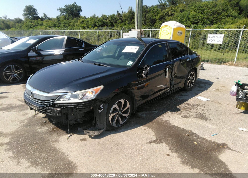 2017 HONDA ACCORD EX-L VIN: 1HGCR2F80HA055504