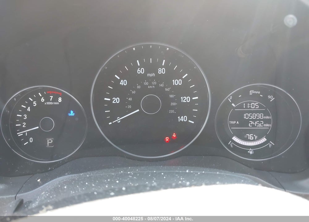 2016 HONDA HR-V EX-L VIN: 3CZRU6H74GM756657