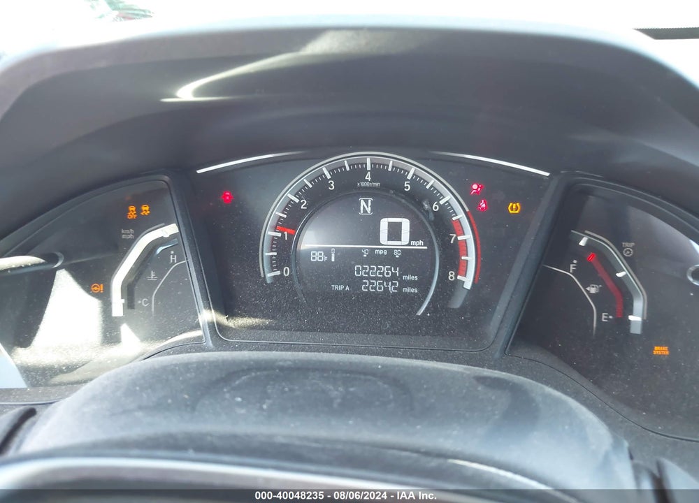 2018 HONDA CIVIC SPORT VIN: SHHFK7H49JU225796