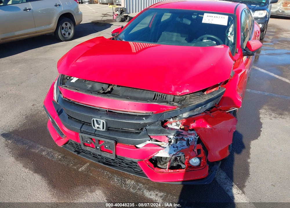 2018 HONDA CIVIC SPORT VIN: SHHFK7H49JU225796