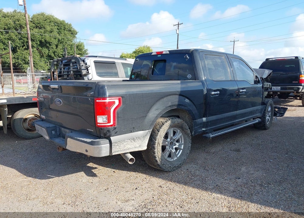 2016 FORD F-150 XLT VIN: 1FTEW1CF5GFA11819
