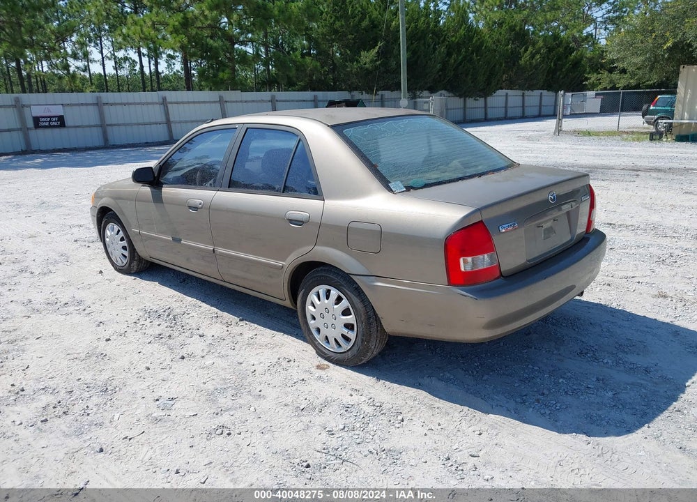 2000 MAZDA PROTEGE DX/LX VIN: JM1BJ2226Y0236938