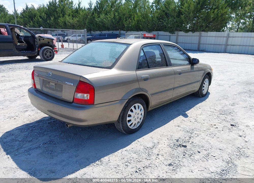 2000 MAZDA PROTEGE DX/LX VIN: JM1BJ2226Y0236938