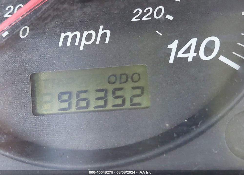 2000 MAZDA PROTEGE DX/LX VIN: JM1BJ2226Y0236938