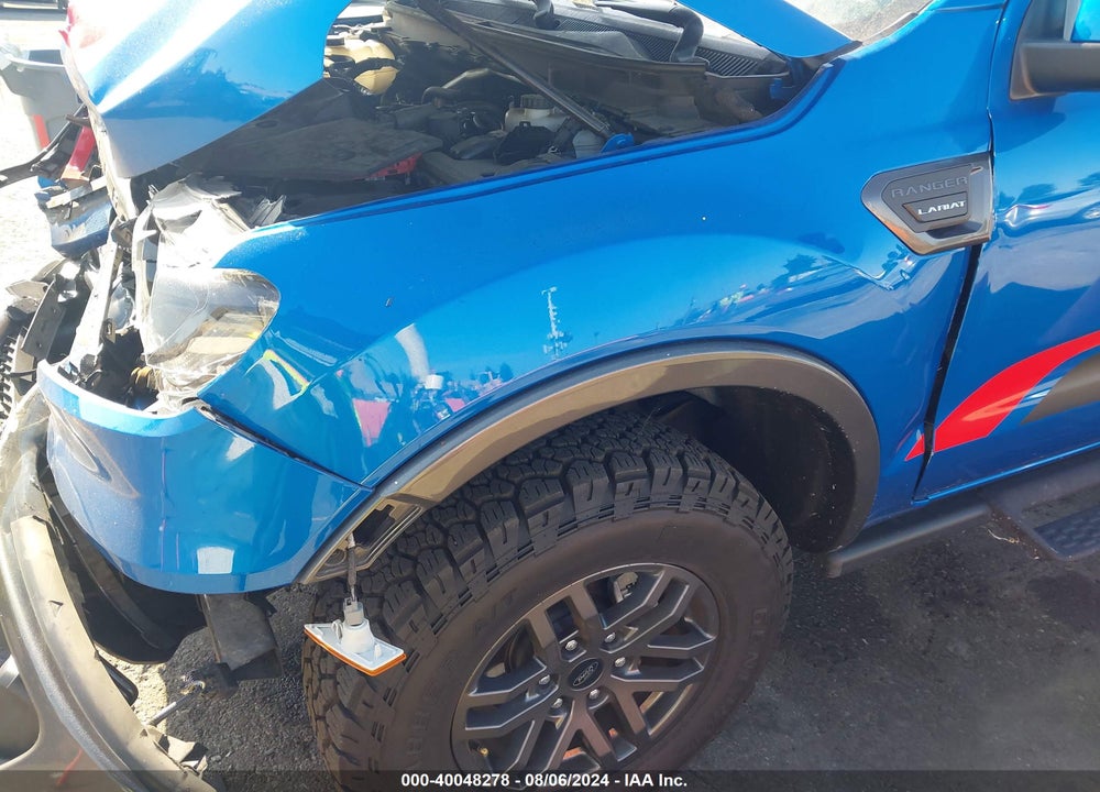 2021 FORD RANGER LARIAT VIN: 1FTER4FH4MLD65091