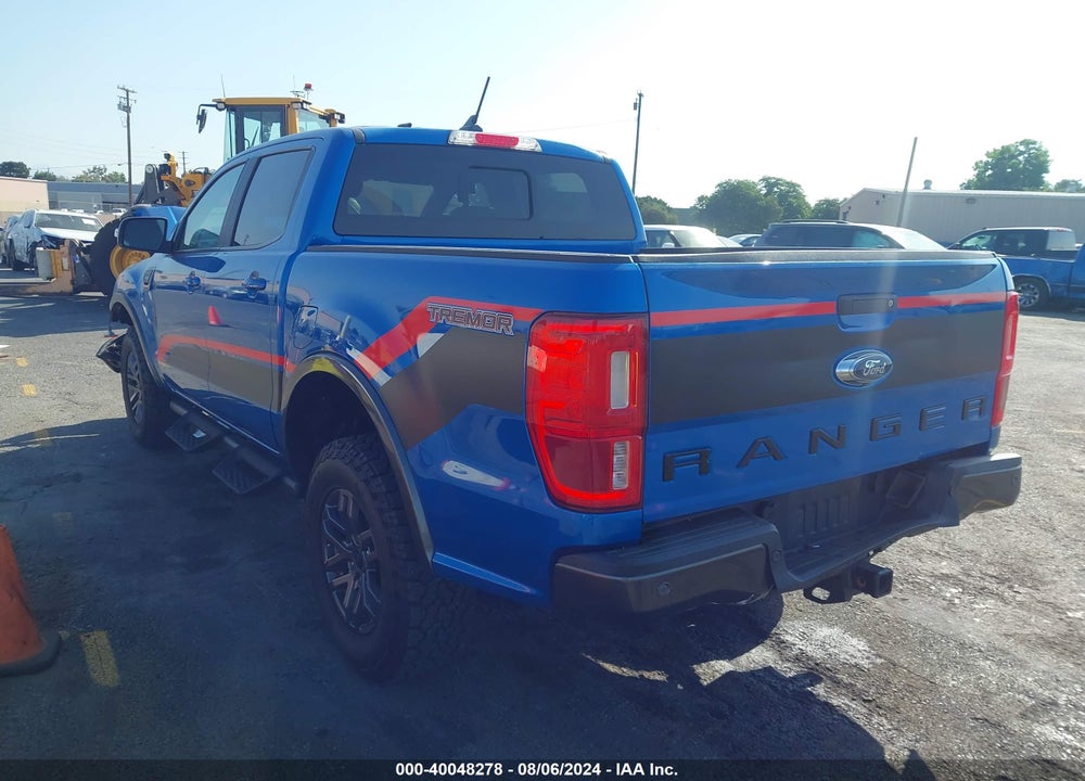 2021 FORD RANGER LARIAT VIN: 1FTER4FH4MLD65091